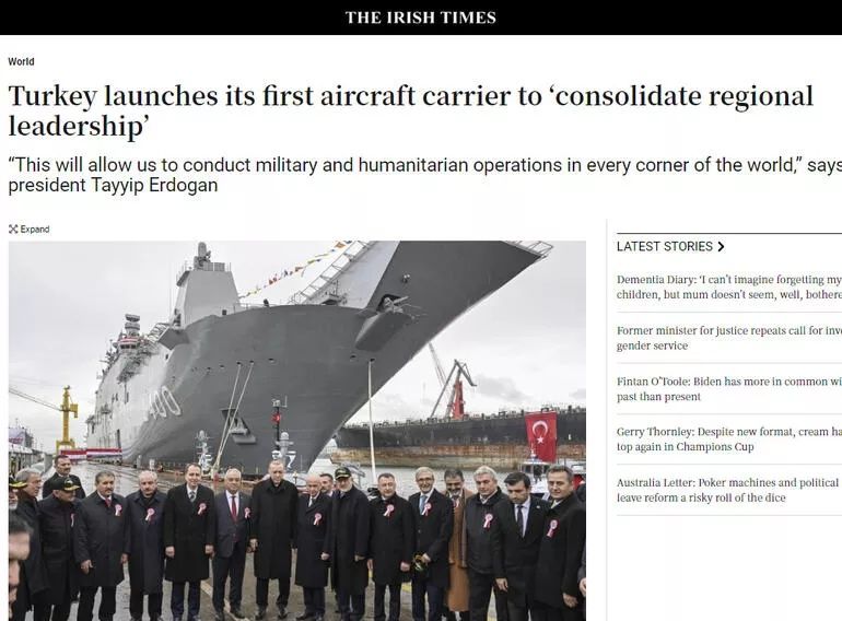TCG Anadolu dünyayı salladı: "Erdoğan'dan askeri güç gösterisi" 5
