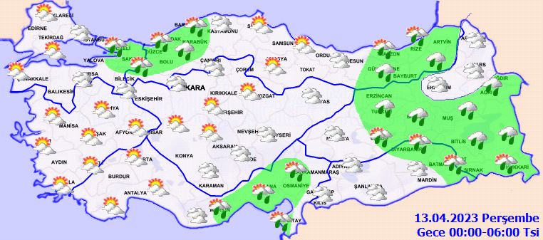 Meteorolojiden 16 kente uyarı! Kuvvetli yağışlara dikkat 5