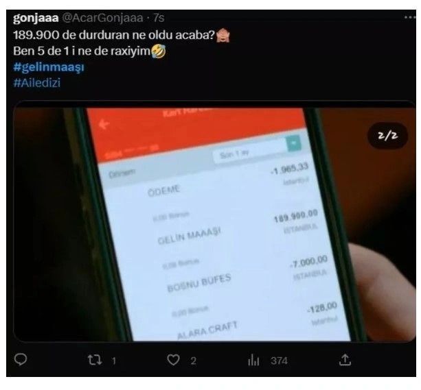 Aile dizisinin "Gelin maaşı" tepki çekti! Miktarı herkesi şaşırttı... 5