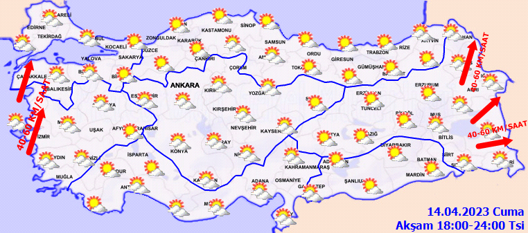 Yurt genelinde sıcaklıklar artıyor! İşte il il hava durumu tahminleri 3