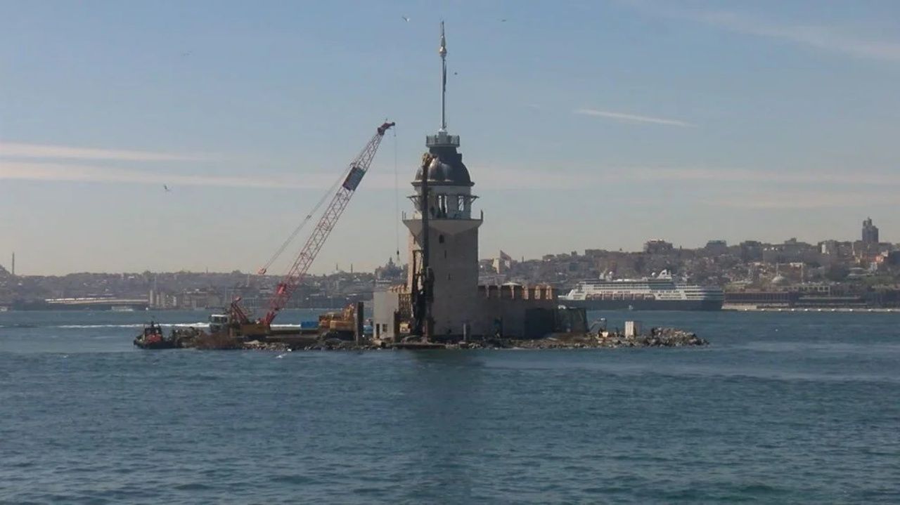 Kız Kulesi'nin yeni hali ortaya çıktı, görenler hayran kaldı 5