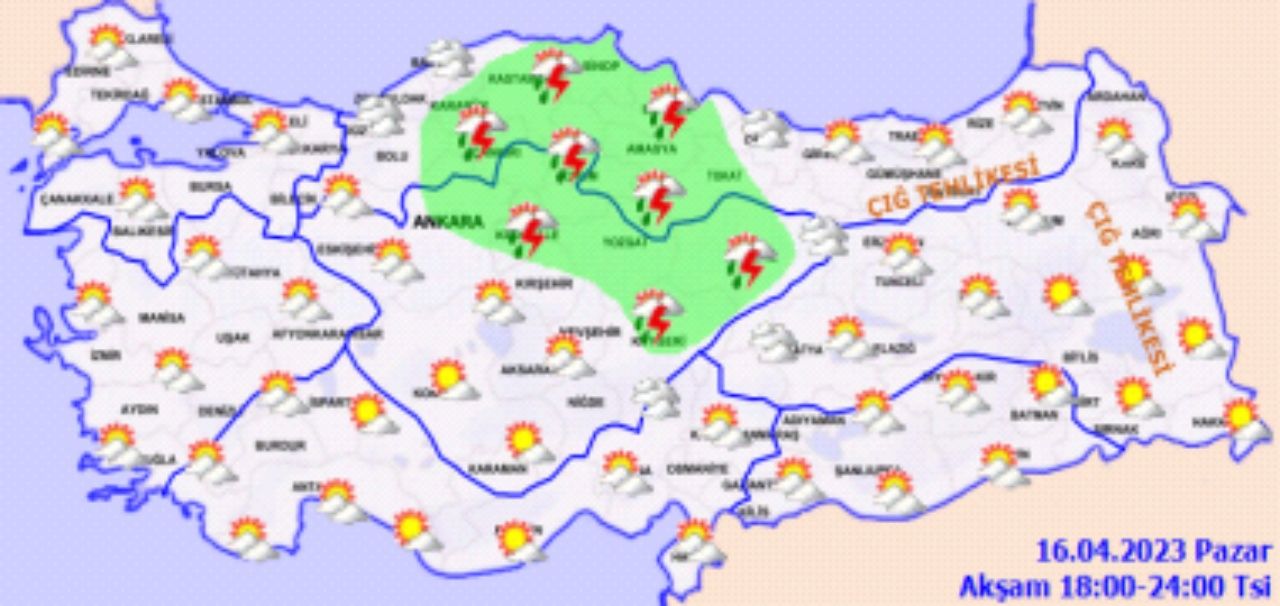 Hava sıcaklığı artmaya devam ediyor! İşte 16 Nisan hava durumu tahminleri 3