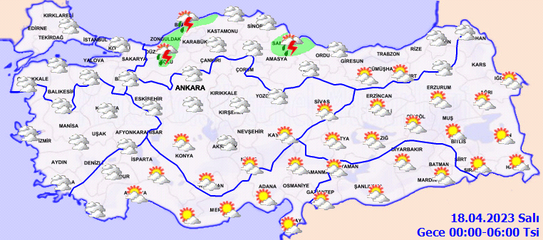 Meteorolojiden kuvvetli yağış ve fırtına uyarısı! İşte 17 Nisan hava durumu tahminleri 5