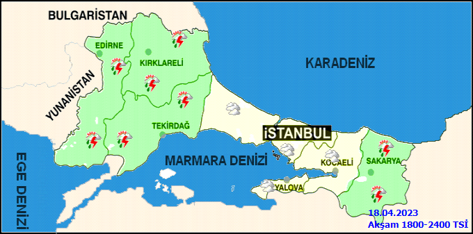 Meteorolojiden İstanbullulara sağanak yağış uyarısı! İşte 18 Nisan İstanbul hava durumu tahminleri 3