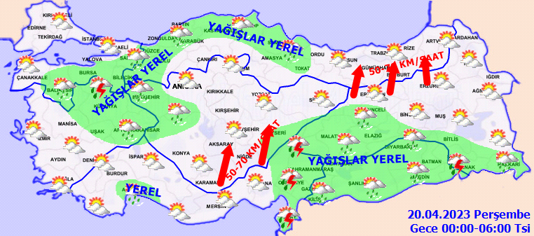 Meteorolojiden kritik uyarı: Yağışlar yurdu esir alıyor! İşte 19 Nisan hava durumu tahminleri 5