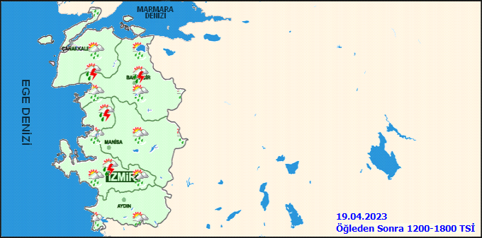 Meteorolojiden İzmirlilere sağanak uyarısı! İşte 19 Nisan İzmir hava durumu tahminleri 2