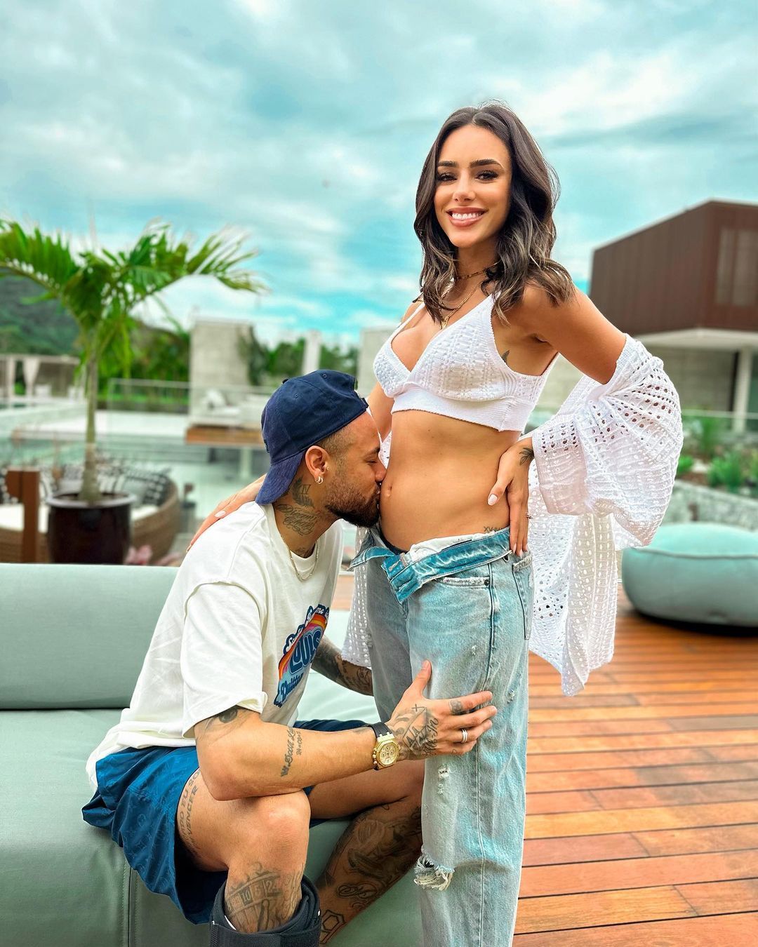 Ünlü futbolcu Neymar ve sevgilisi Bruna Biancardi müjdeli haberi duyurdu! İkinci kez baba oluyor 4