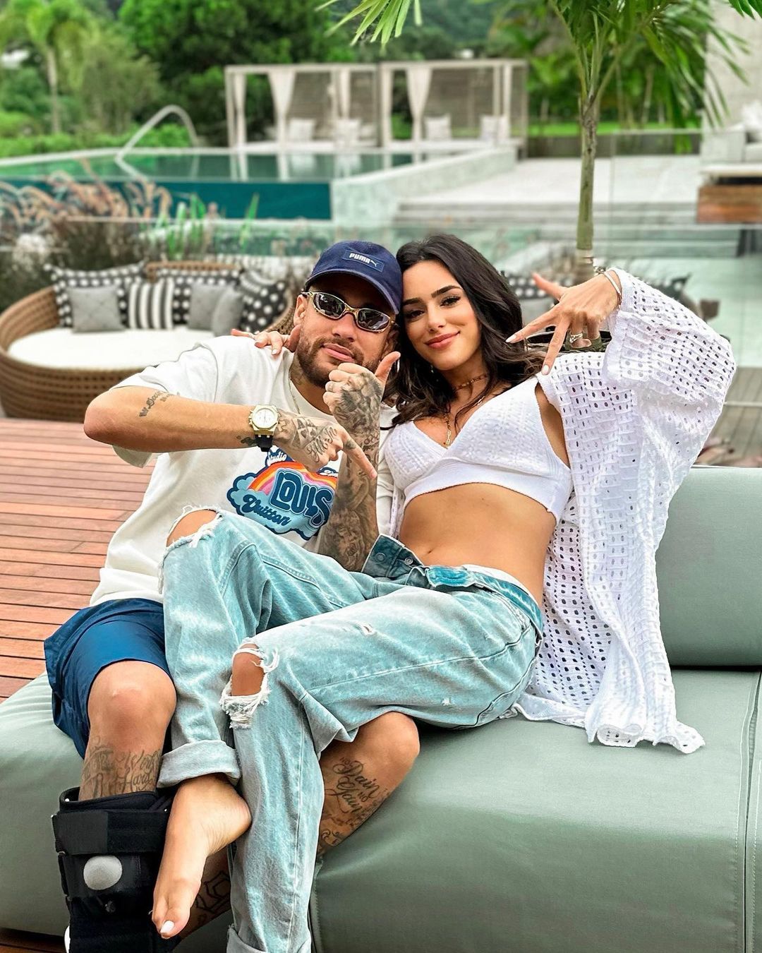 Ünlü futbolcu Neymar ve sevgilisi Bruna Biancardi müjdeli haberi duyurdu! İkinci kez baba oluyor 3
