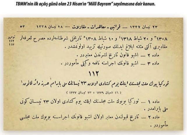 TBMM arşivinden ilk 23 Nisan kutlamaları 3