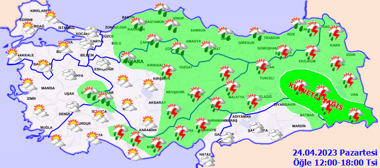 Meteorolojiden Güneydoğu Anadolu Bölgesi için kuvvetli yağış uyarısı! 3