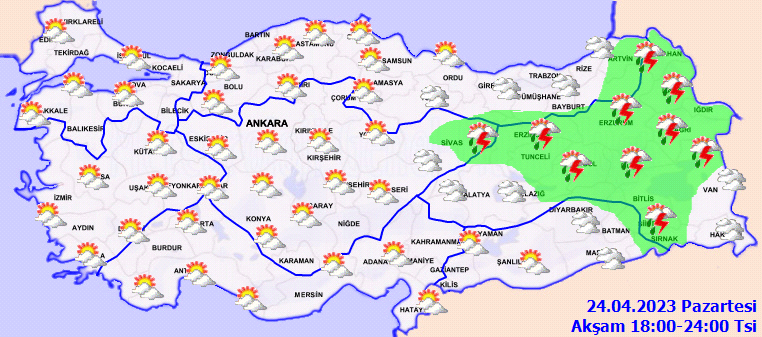 Meteorolojiden Güneydoğu Anadolu Bölgesi için kuvvetli yağış uyarısı! 4