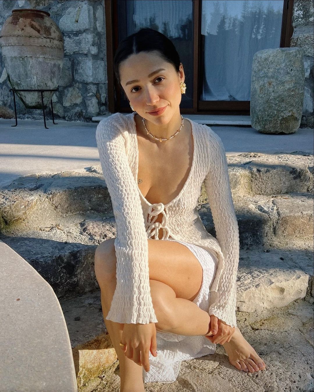 Zeynep Bastık, Dilan Çiçek Deniz, Müge Boz... Ünlüler plajlara akın etti! İşte birbirinden güzel isimlerin tatil pozları 3