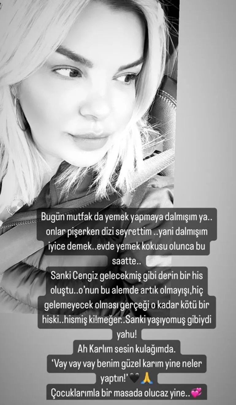 Eşini kaybeden Elif Karlı'dan duygulandıran paylaşım! 4