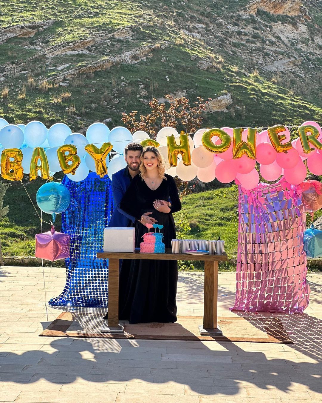 Bebeğini kucağına almak için gün sayan Seda Tosun'dan baby shower partisi 9