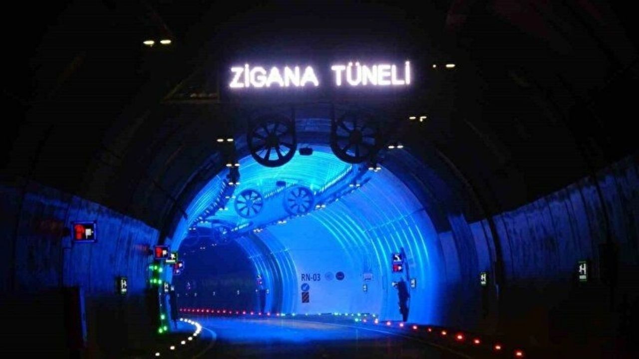 Avrupa'nın en uzun tüneli! Zigana Tüneli için geri sayım başladı 14