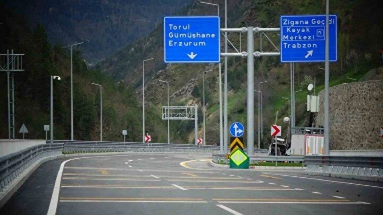 Avrupa'nın en uzun tüneli! Zigana Tüneli için geri sayım başladı 20