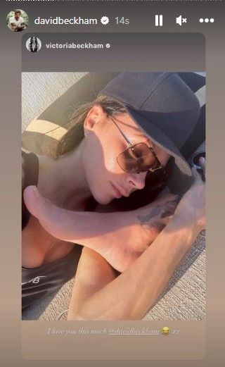 Victoria Beckham'dan ilginç kutlama! Eşi David Beckham'ın beyaz iç çamaşırlı halini paylaştı 6