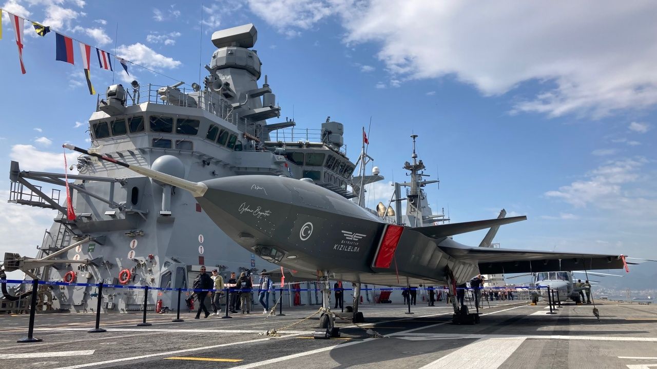 TSK'nın en büyük savaş gemisi TCG Anadolu'nun içi görüntülendi 3