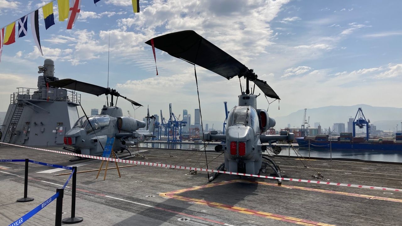 TSK'nın en büyük savaş gemisi TCG Anadolu'nun içi görüntülendi 14