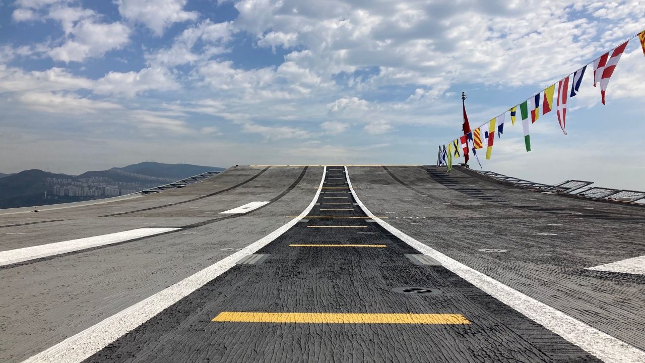 TSK'nın en büyük savaş gemisi TCG Anadolu'nun içi görüntülendi 9