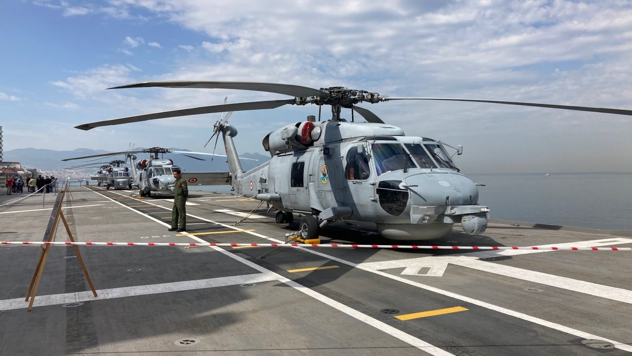 TSK'nın en büyük savaş gemisi TCG Anadolu'nun içi görüntülendi 8