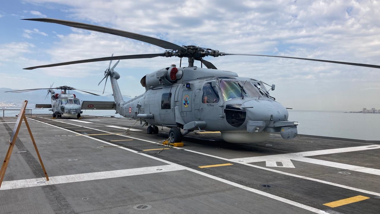 TSK'nın en büyük savaş gemisi TCG Anadolu'nun içi görüntülendi 5