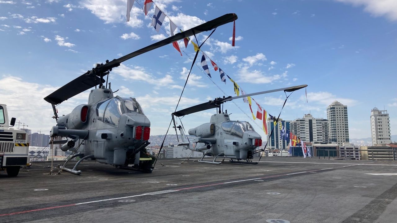 TSK'nın en büyük savaş gemisi TCG Anadolu'nun içi görüntülendi 2