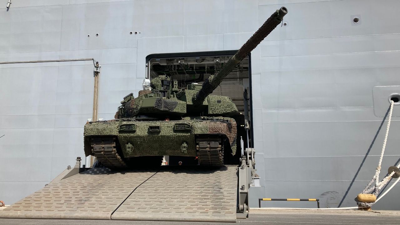 TSK'nın en büyük savaş gemisi TCG Anadolu'nun içi görüntülendi 6