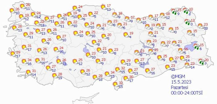 Yaz geliyor! Hava sıcaklıkları 12 derece artacak 3