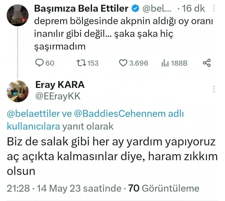 Deprem bölgesi Recep Tayyip Erdoğan dedi, hakaretler ardı ardına geldi! 5