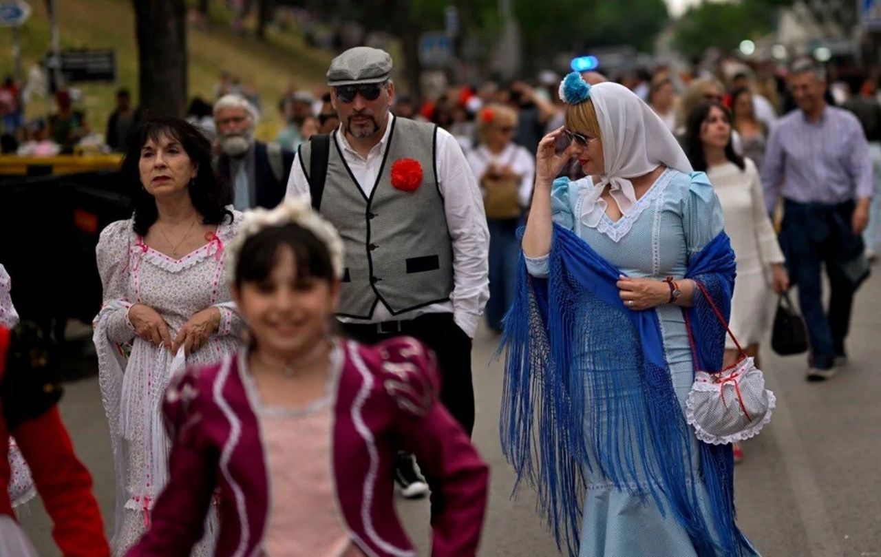 Madrid'te her yıl kutlanan San İsidro bayramı bu yılda çoşkuyla kutlandı 3