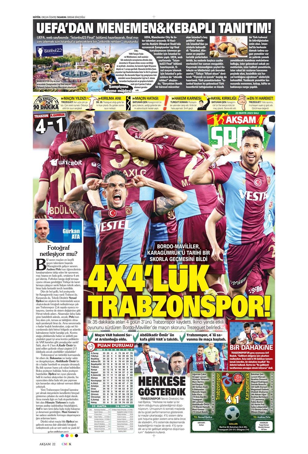 Galatasaray'ın Şampiyonlar Ligi planı - Sporda günün manşetleri 1