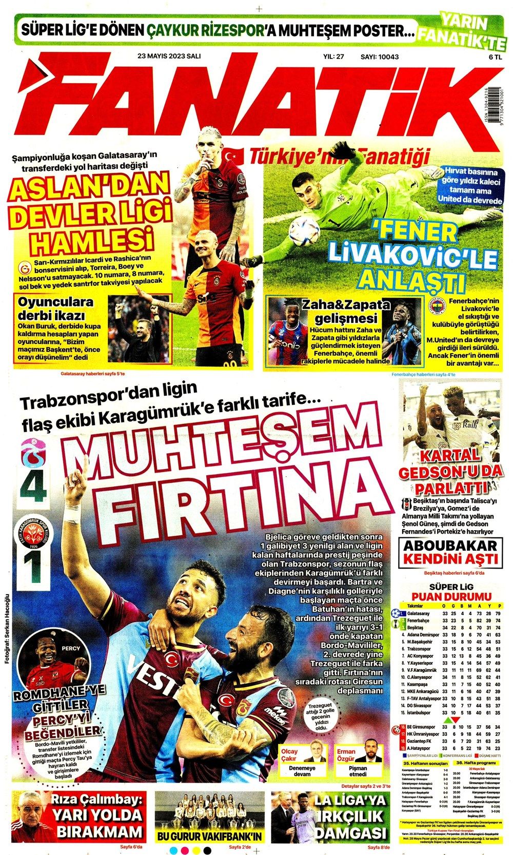 Galatasaray'ın Şampiyonlar Ligi planı - Sporda günün manşetleri 3
