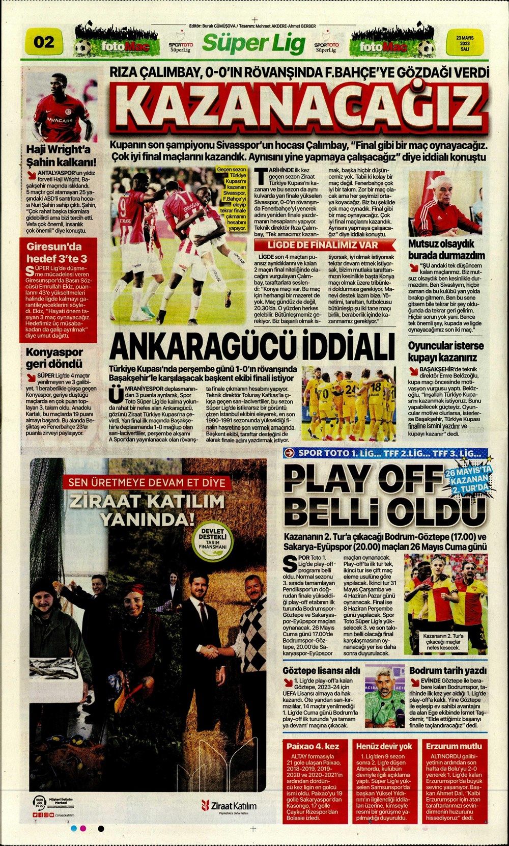 Galatasaray'ın Şampiyonlar Ligi planı - Sporda günün manşetleri 11
