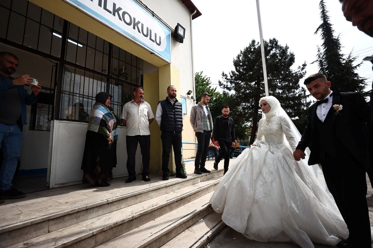 Yurttan ilginç seçim manzaraları: Renkli görüntüler ortaya çıktı 9