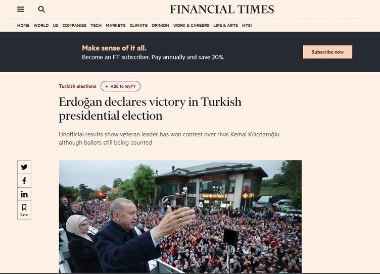 Türkiye'nin seçimi dünyanın gündeminde! Sonuçları böyle gördüler... 17