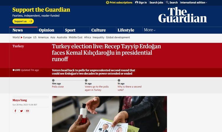 Türkiye'nin seçimi dünyanın gündeminde! Sonuçları böyle gördüler... 3