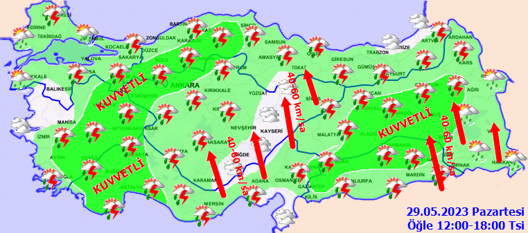 Meteorolojiden 25 kent için kuvvetli yağış uyarısı! 3