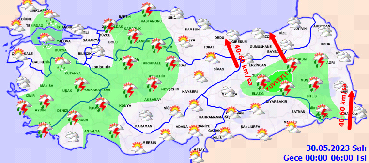Meteorolojiden 25 kent için kuvvetli yağış uyarısı! 5