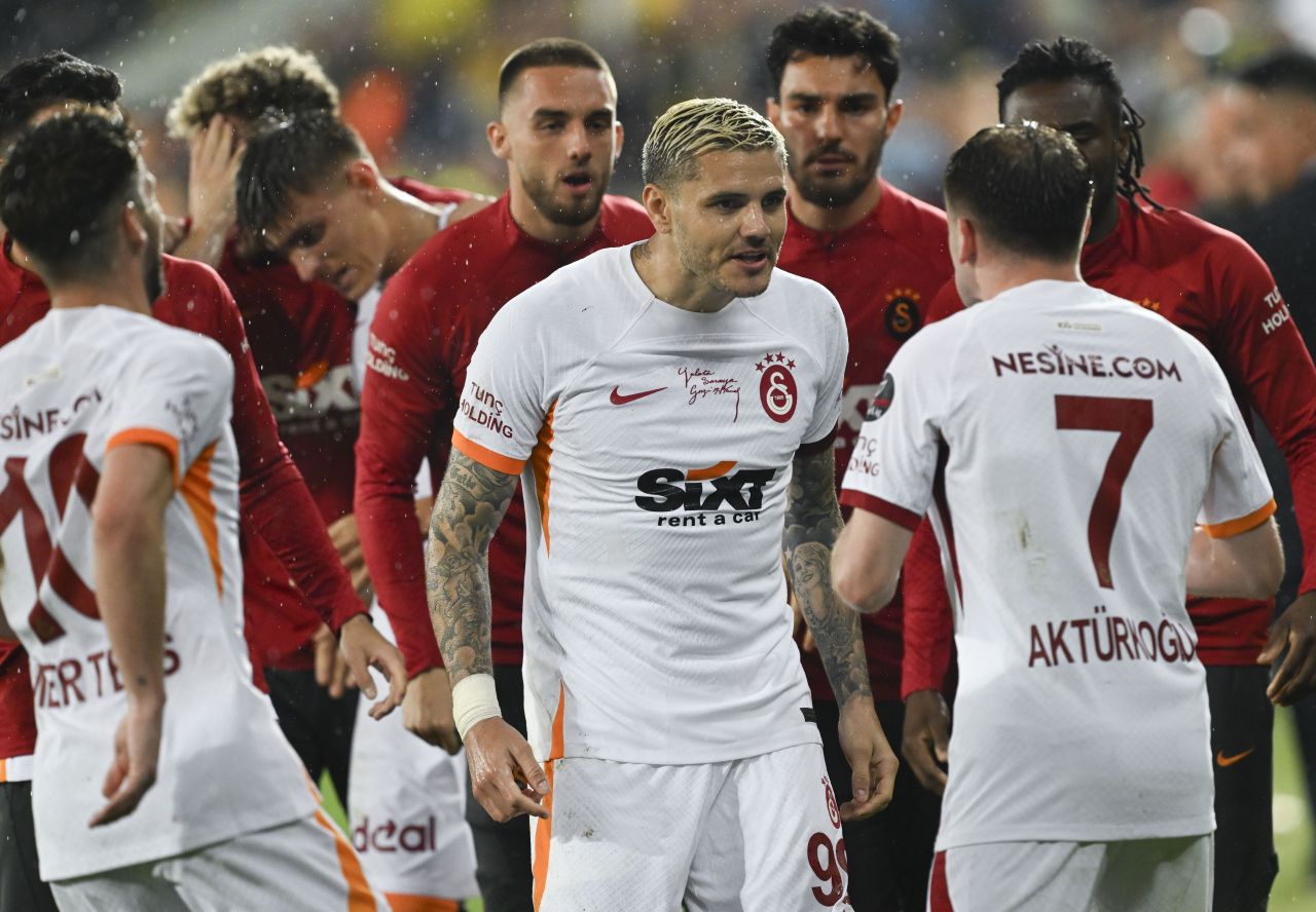 Galatasaray'ın şampiyonluk maçının öne çıkan anları 4