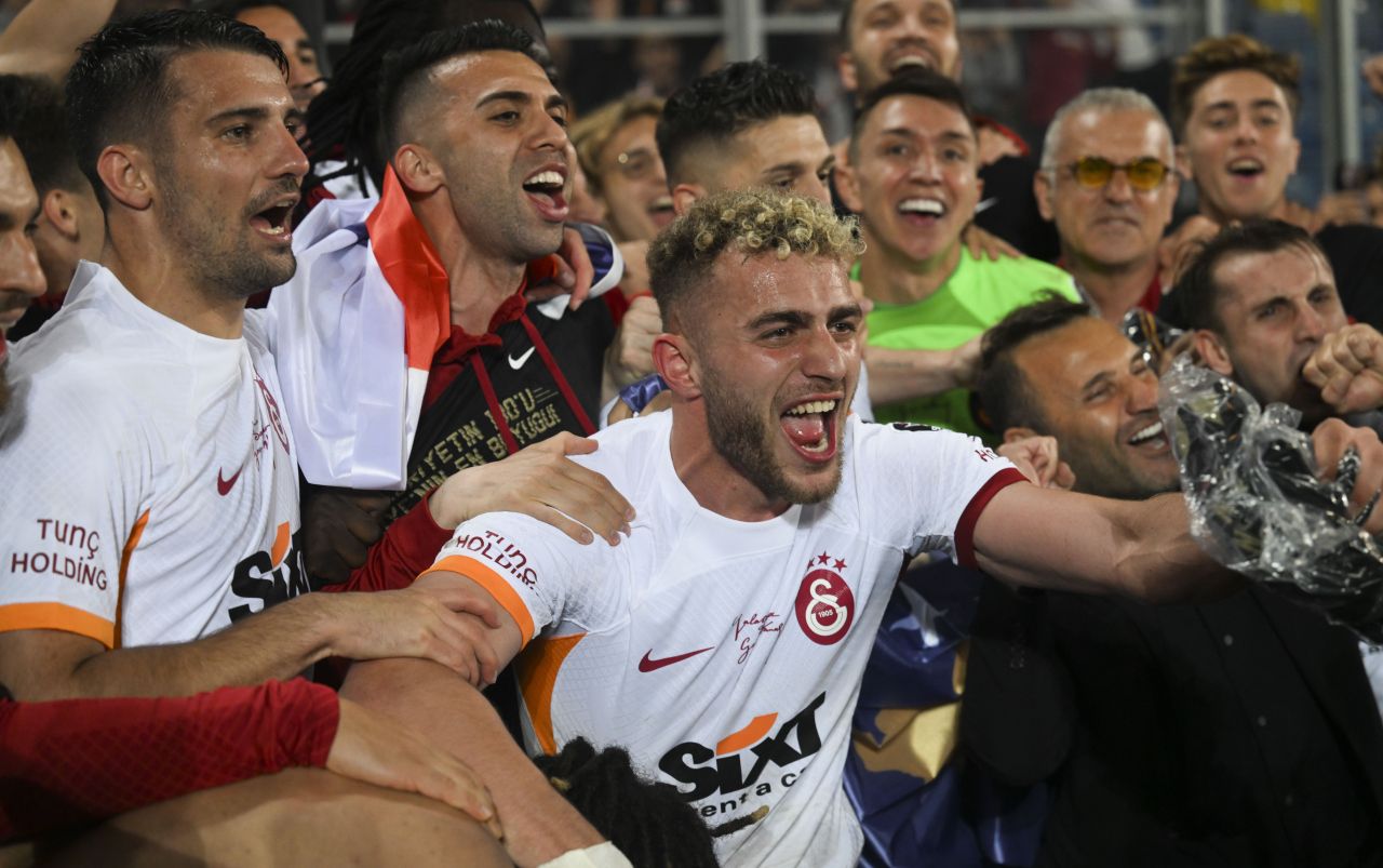 Galatasaray'ın şampiyonluk maçının öne çıkan anları 7