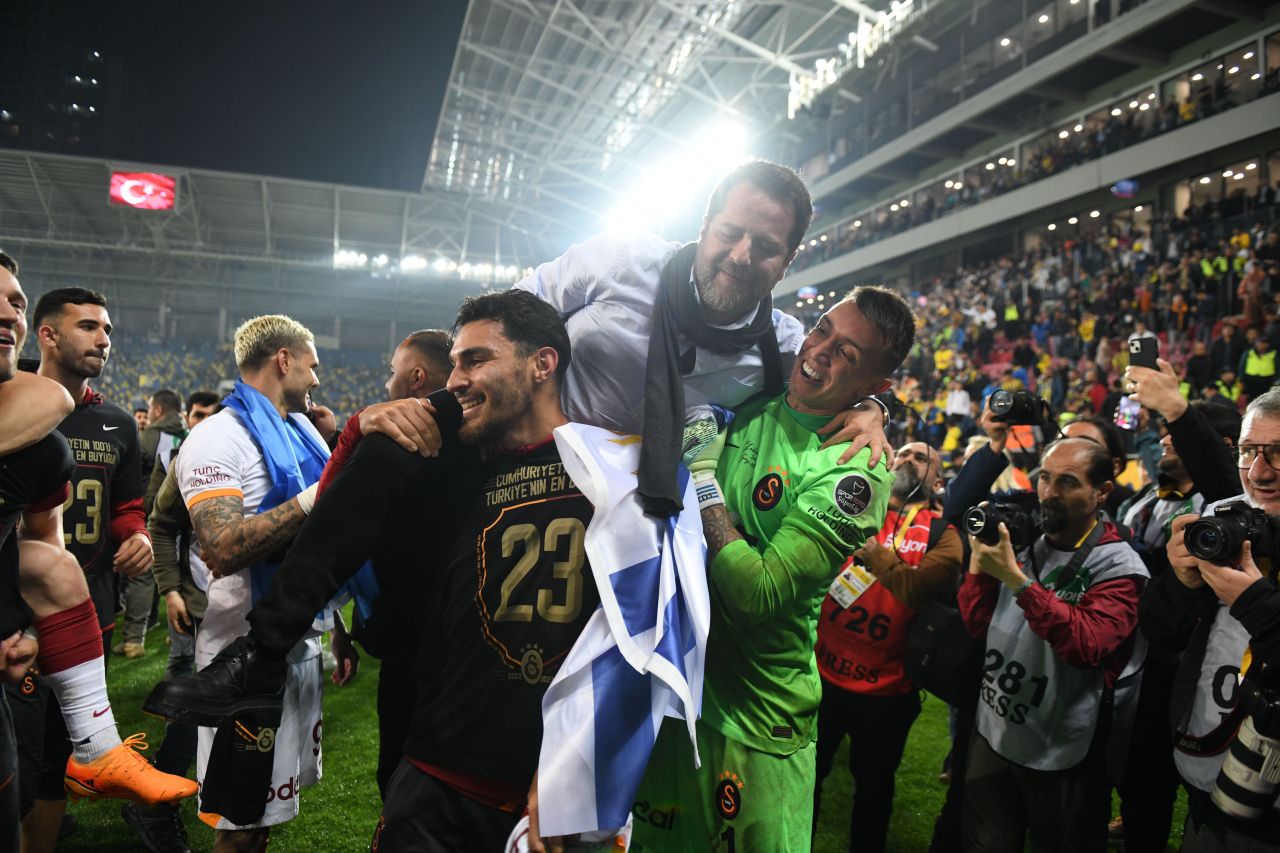 Galatasaray'ın şampiyonluk maçının öne çıkan anları 9