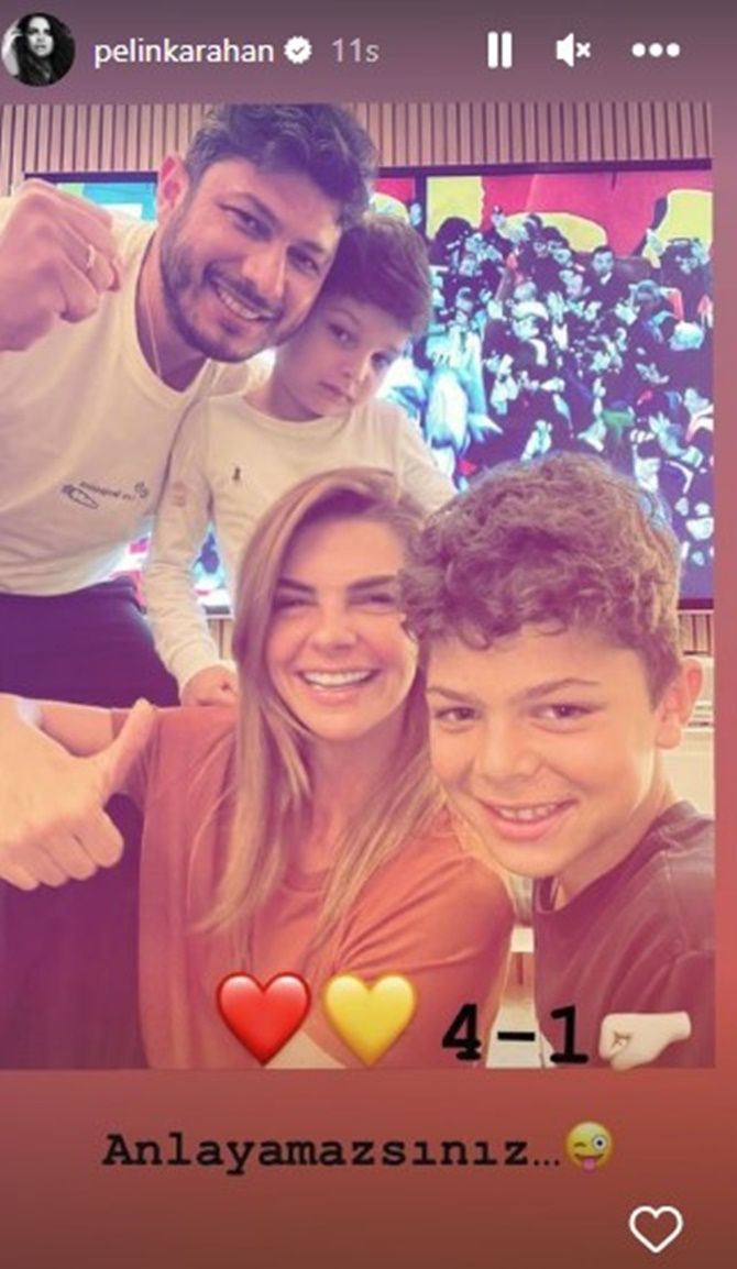 Galatasaraylı ünlüler şampiyonluğu böyle kutladı! 3