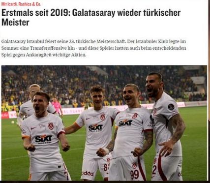Galatasaray'ın şampiyonluğu dünya basınında: "Türkiye'den çılgın sahneler geliyor ama en çılgınları henüz gelmedi" 2