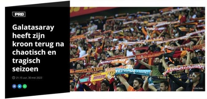 Galatasaray'ın şampiyonluğu dünya basınında: "Türkiye'den çılgın sahneler geliyor ama en çılgınları henüz gelmedi" 7