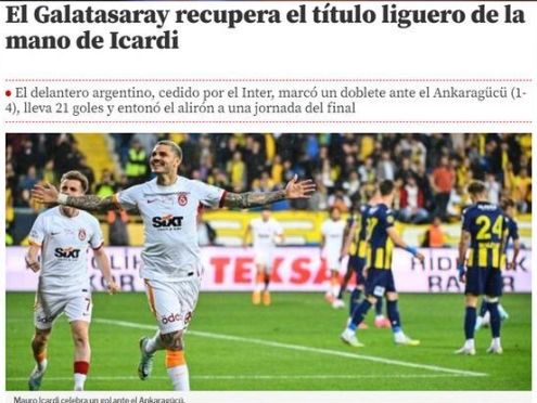 Galatasaray'ın şampiyonluğu dünya basınında: "Türkiye'den çılgın sahneler geliyor ama en çılgınları henüz gelmedi" 9