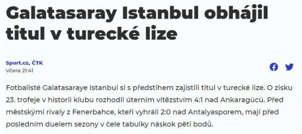 Galatasaray'ın şampiyonluğu dünya basınında: "Türkiye'den çılgın sahneler geliyor ama en çılgınları henüz gelmedi" 23