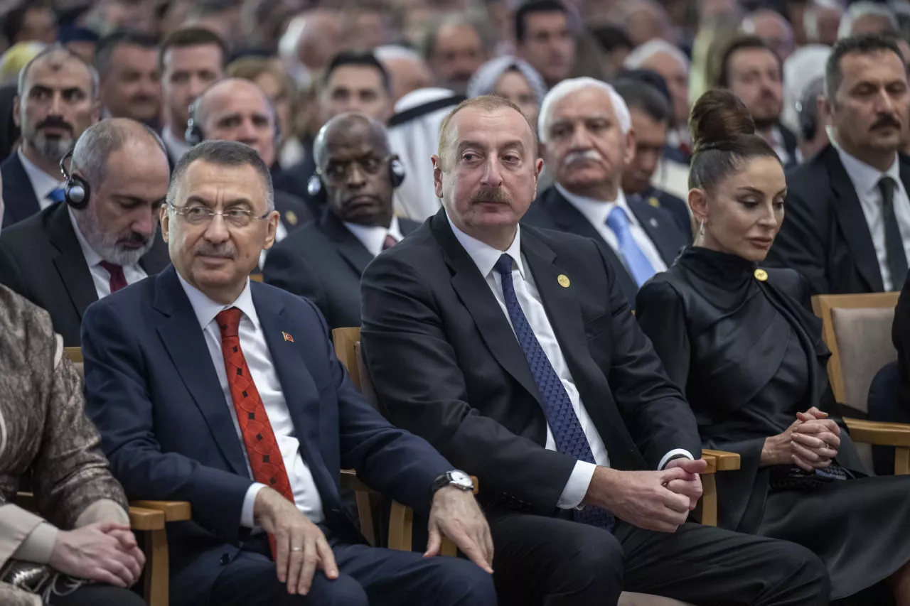 Cumhurbaşkanı Recep Tayyip Erdoğan için düzenlenen törene damga vuran kare! 2