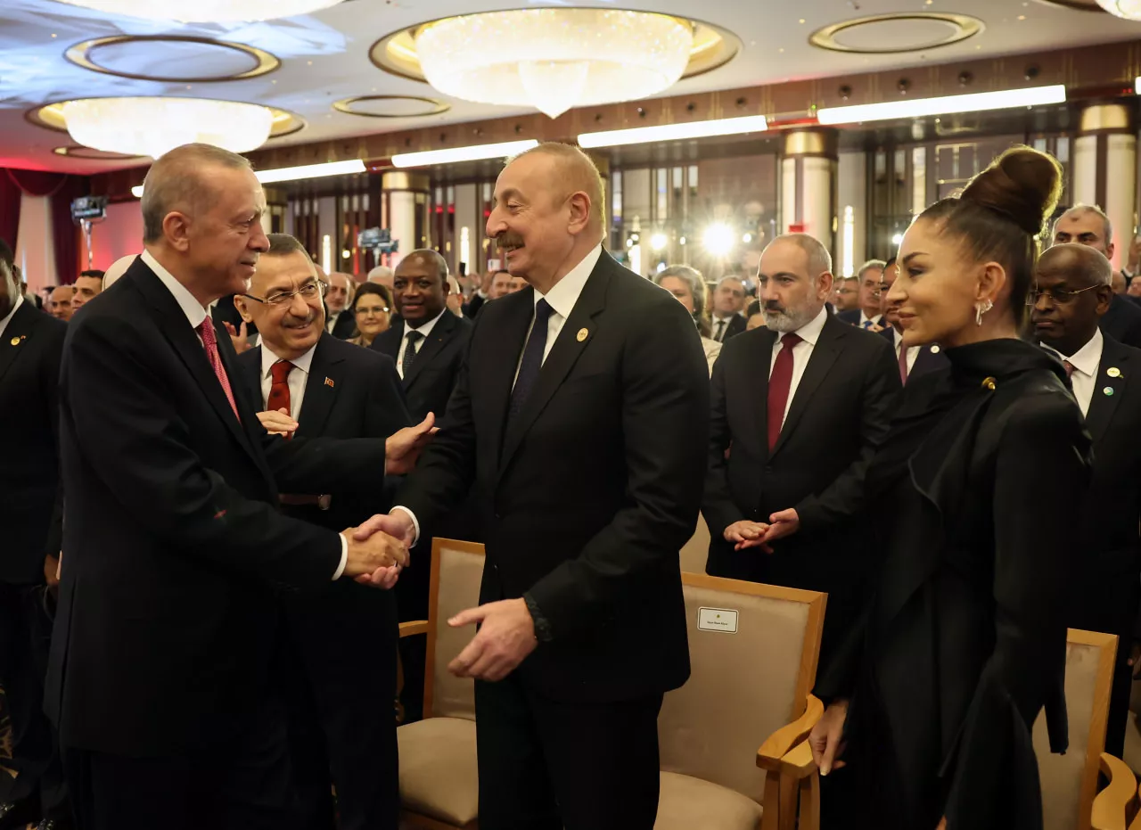 Cumhurbaşkanı Recep Tayyip Erdoğan için düzenlenen törene damga vuran kare! 4