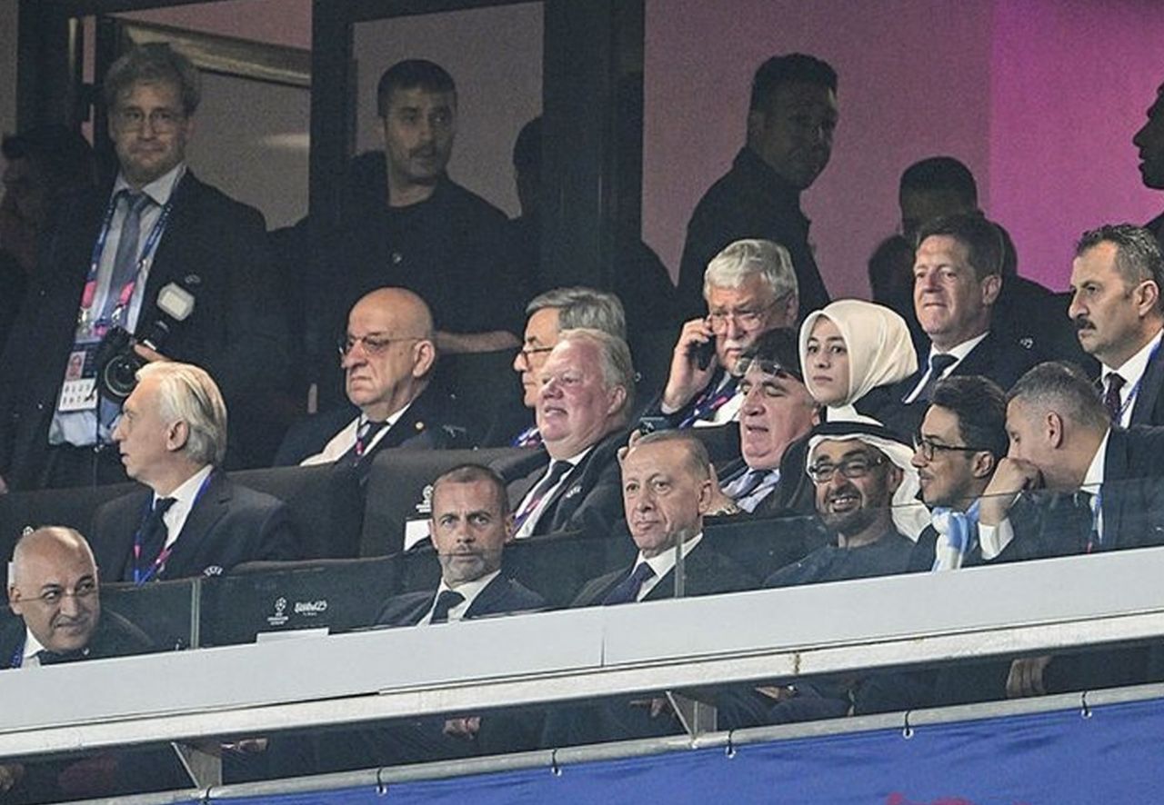 Recep Tayyip Erdoğan İstanbul'daki Şampiyonlar Ligi Finali'nde! 3